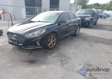 2018 Hyundai Sonata Sel+ из США, поврежденный, VIN 5NPE34AF1JH710956
